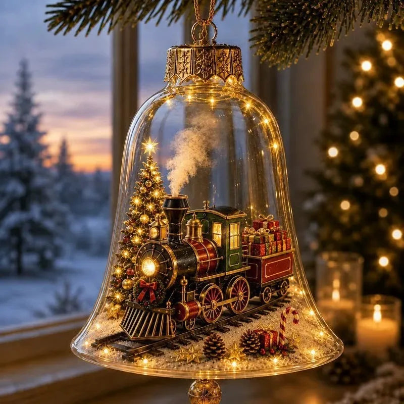 🎁Last Day 49% OFF - Warm-Glow Christmas Story Bell Ornament
