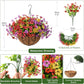 ☀️2026 Summer Hot Sale 49% OFF🌿 Lifelike Artificial Hanging Silk Flower Basket