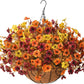 ☀️2026 Summer Hot Sale 49% OFF🌿 Lifelike Artificial Hanging Silk Flower Basket