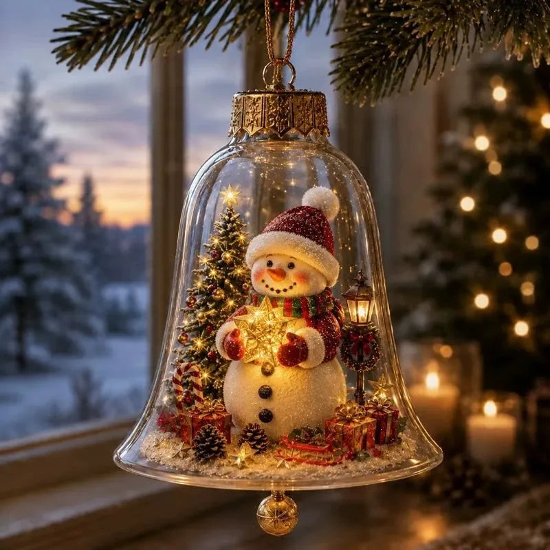 🎁Last Day 49% OFF - Warm-Glow Christmas Story Bell Ornament