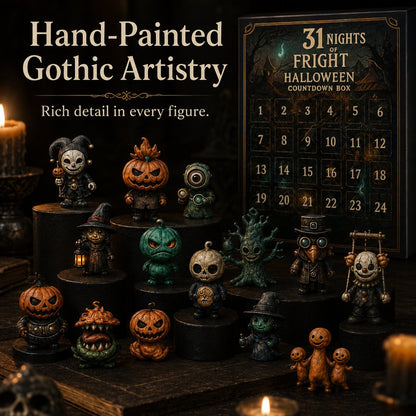 🎃 31 Days of Horror: Halloween Advent Calendar Figurine Set