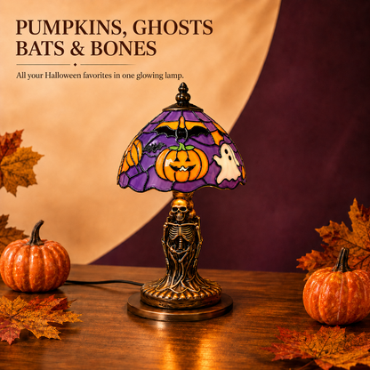 Two-tone Halloween table lamp
