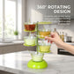 ☀️2026 Summer Hot Sale 49% OFF🧂5-Tier Rotating Vertical Spice Rack
