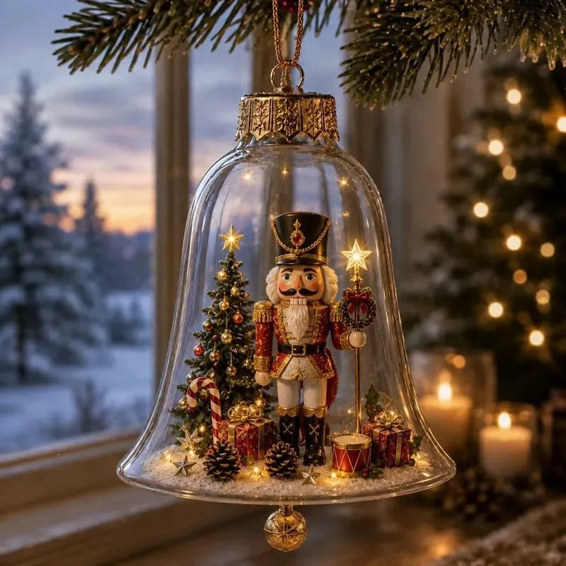 🎁Last Day 49% OFF - Warm-Glow Christmas Story Bell Ornament