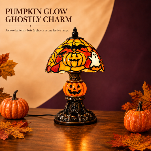Two-tone Halloween table lamp