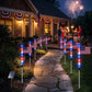 🔥8 Solar American Flag Pathway Lights – Red, White & Blue Yard Glow for 250th Independence Celebration 🇺🇸✨