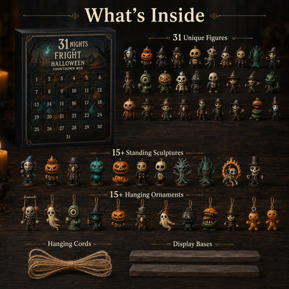 🎃 31 Days of Horror: Halloween Advent Calendar Figurine Set