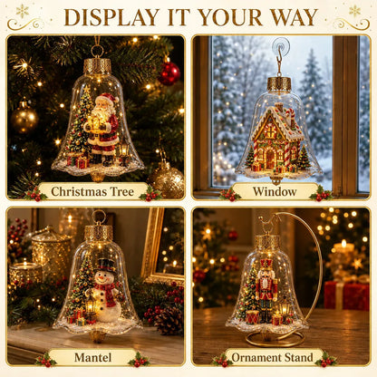 🎁Last Day 49% OFF - Warm-Glow Christmas Story Bell Ornament