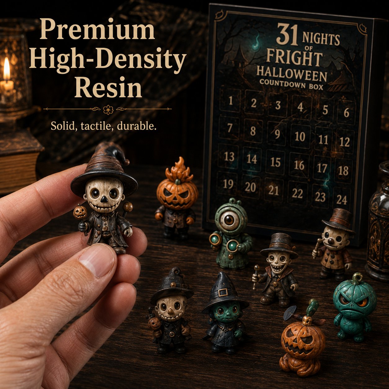 🎃 31 Days of Horror: Halloween Advent Calendar Figurine Set