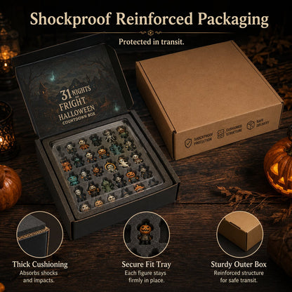 🎃 31 Days of Horror: Halloween Advent Calendar Figurine Set