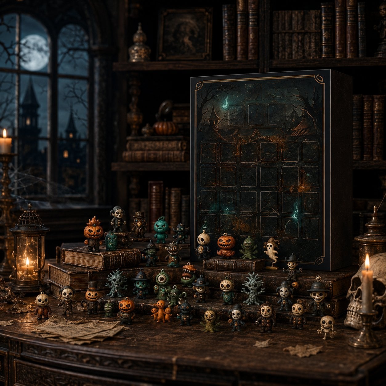 🎃 31 Days of Horror: Halloween Advent Calendar Figurine Set