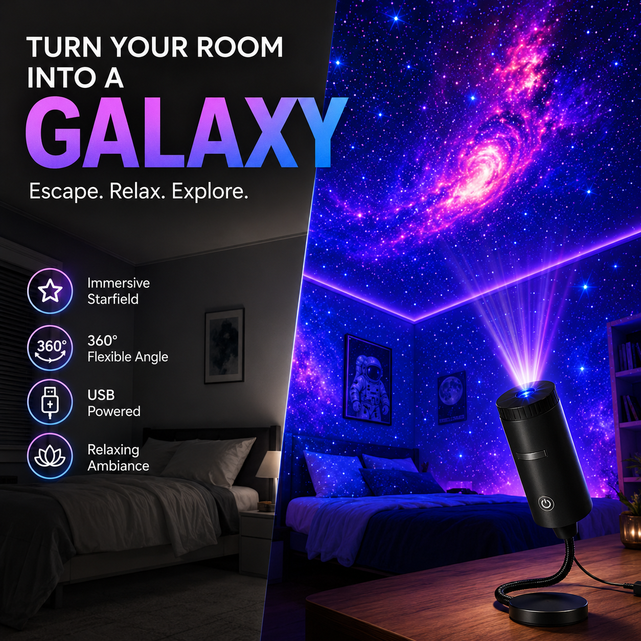 Ocean Projector Night Light