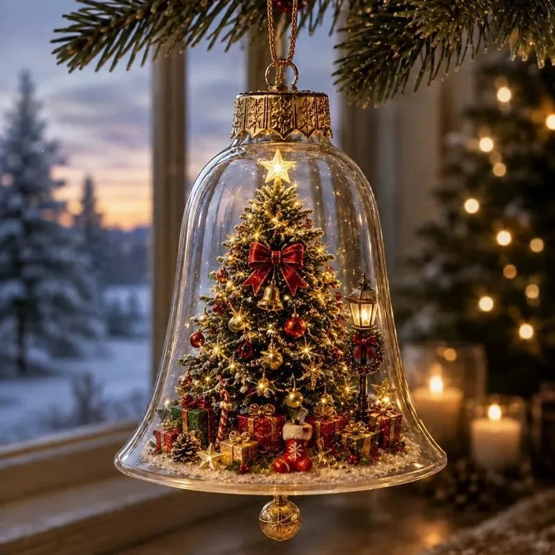 🎁Last Day 49% OFF - Warm-Glow Christmas Story Bell Ornament