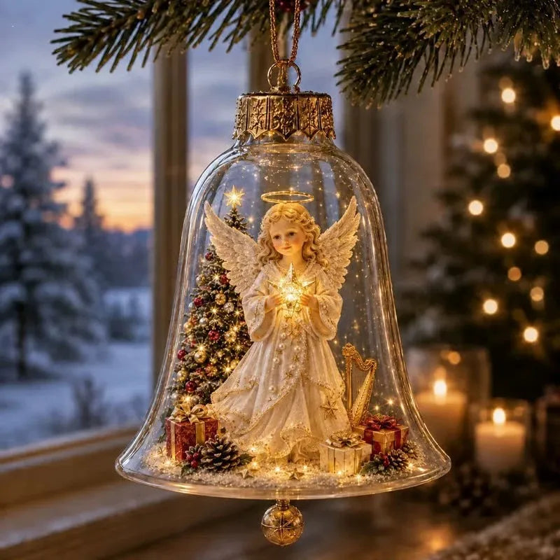 🎁Last Day 49% OFF - Warm-Glow Christmas Story Bell Ornament