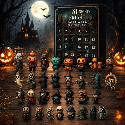 🎃 31 Days of Horror: Halloween Advent Calendar Figurine Set