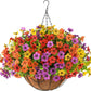 ☀️2026 Summer Hot Sale 49% OFF🌿 Lifelike Artificial Hanging Silk Flower Basket