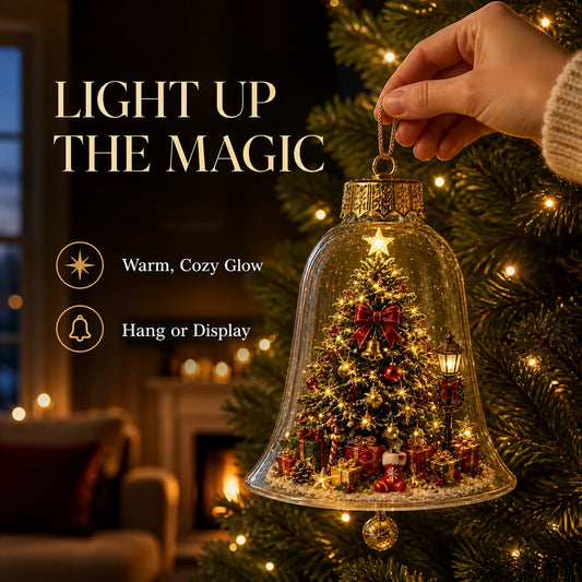 🎁Last Day 49% OFF - Warm-Glow Christmas Story Bell Ornament